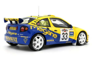 Renault Megane Maxi #33 P. Bugalski / J-P. Chiaroni Rally Sanremo 1998 Otto 1:18 OT1195 Resina - imagen 2 de 5