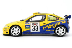 Renault Megane Maxi #33 P. Bugalski / J-P. Chiaroni Rally Sanremo 1998 Otto 1:18 OT1195 Resina - imagen 3 de 5