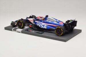 Visa Cash App RB VCARB 01 A. Iwasa FP1 Japanese GP 2024 Minichamps 1:18 117240440 Resina - imagen 5 de 7
