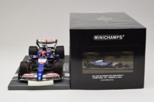 Visa Cash App RB VCARB 01 A. Iwasa FP1 Japanese GP 2024 Minichamps 1:18 117240440 Resina - imagen 6 de 7