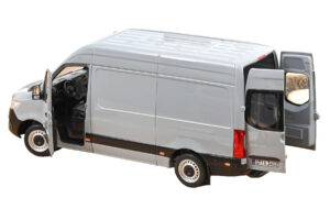 Mercedes Sprinter Gris Norev 1:18 183042 Metal - imagen 3 de 6