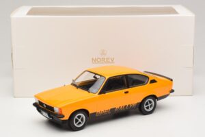 Opel Kadett C Rallye 2.0E Brilliant Ochre Norev 1:18 183659 Metal - imagen 6 de 6