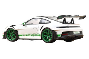 Porsche 911 992 GT3 RS Tribute to Carrera RS Blanco Python Green Norev 1:12 127535 Metal - imagen 2 de 4