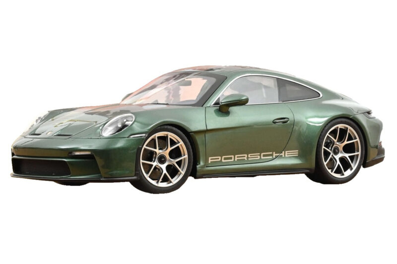 Porsche 911 992 S/T Malachite Green Metallic Norev 1:12 127552 Metal