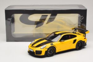 Porsche 911 GT2 RS 991.2 Nurburgring Lap Record Amarillo GT Spirit 1:18 GT972 Resina - imagen 6 de 6