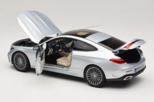 Mercedes CLE C236 Coupé Hightech Silver Norev 1:18 183939 Metal - imagen 5 de 8
