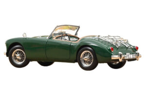 MG MGA British Racing Green Norev 1:18 182610 Metal - imagen 3 de 5