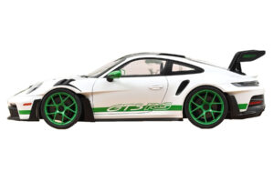 Porsche 911 992 GT3 RS Tribute to Carrera RS Blanco Python Green Norev 1:12 127535 Metal - imagen 3 de 4