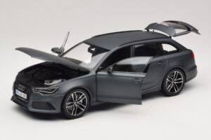 Audi RS6 C7 Avant Daytona Grey Minichamps 1:18 5011216225 Metal - imagen 3 de 8