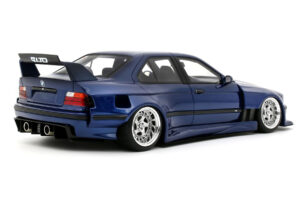 BMW E36 Khyzyl Saleem LTO Turbo Avus Blue Otto 1:18 OT1174 Resina - imagen 2 de 5