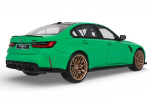 BMW M3 G80 CS Signal Green GT Spirit 1:18 GT976 Resina - imagen 2 de 4