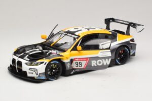 BMW M4 GT3 #99 Rowe Racing A. Farfus Nürburgring 24 Hours 2023 Minichamps 1:18 113232099 Metal - imagen 2 de 8