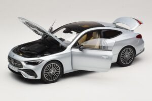 Mercedes CLE C236 Coupé Hightech Silver Norev 1:18 183939 Metal - imagen 2 de 8