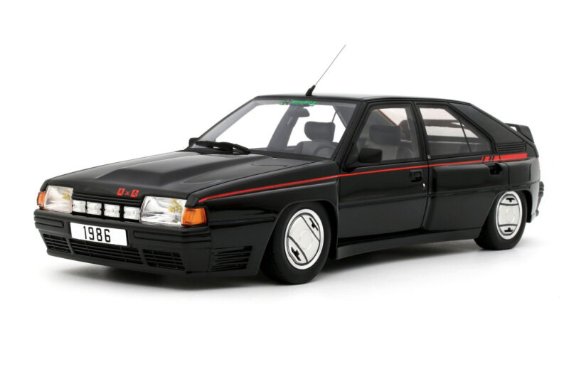 Citroen BX 4TC Client Series 200 Negro Otto 1:18 OT763 Resina