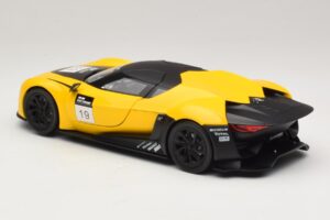 Citroen GT Amarillo & Negro Norev 1:18 181609 Metal - imagen 7 de 8