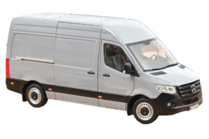 Mercedes Sprinter Gris Norev 1:18 183042 Metal