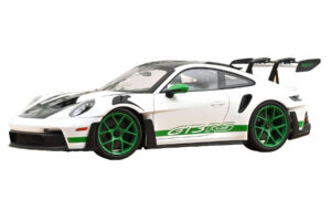 Porsche 911 992 GT3 RS Tribute to Carrera RS Blanco Python Green Norev 1:12 Porsche 911 992 GT3 RS Tribute to Carrera RS Blanco Python Green Norev 1:12 127535 Metal