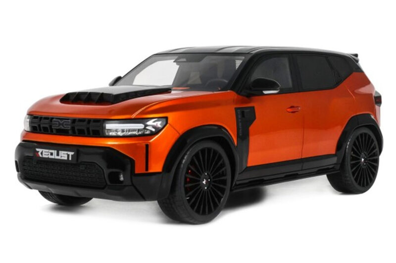Dacia Duster Mk3 Redust Sport 4x2 Hybrid Metallic Orange Otto 1:18 Dacia Duster Mk3 Redust Sport 4x2 Hybrid Metallic Orange Otto 1:18 OT1316 Resina