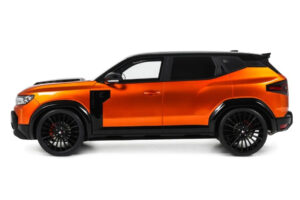 Dacia Duster Mk3 Redust Sport 4x2 Hybrid Metallic Orange Otto 1:18 OT1316 Resina - imagen 3 de 4
