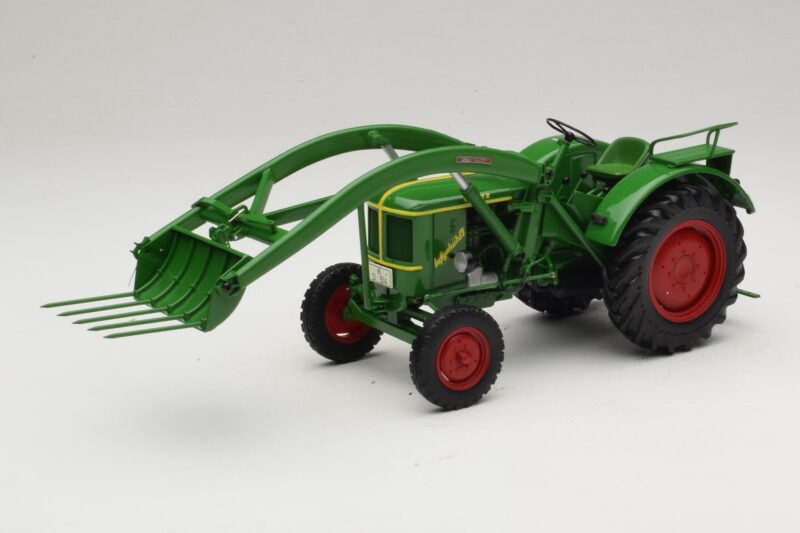 Deutz F2L 514 Tractor Cargador Frontal Verde Minichamps 1:18 Deutz F2L 514 Tractor Cargador Frontal Verde Minichamps 1:18 109144071 Metal