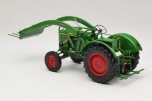 Deutz F2L 514 Tractor Cargador Frontal Verde Minichamps 1:18 109144071 Metal - imagen 5 de 6