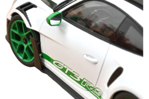 Porsche 911 992 GT3 RS Tribute to Carrera RS Blanco Python Green Norev 1:12 127535 Metal - imagen 4 de 4