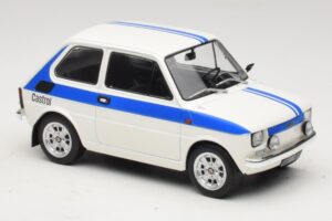 Fiat 126 Castrol Livery Blanco Azul MCG 1:18 MCG18666 Metal - imagen 4 de 6