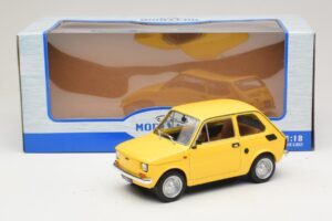 Fiat 126 Amarillo MCG 1:18 MCG18667 Metal - imagen 2 de 6