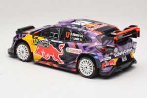 Ford Puma Rally1 #13 G. Munster / L. Louka Rally Monte Carlo 2025 IXO 1:18 18RMC231B Metal - imagen 5 de 6