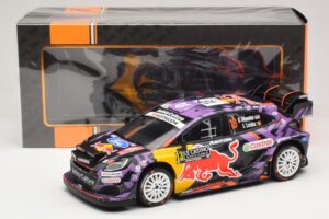 Ford Puma Rally1 #13 G. Munster / L. Louka Rally Monte Carlo 2025 IXO 1:18 18RMC231B Metal - imagen 6 de 6