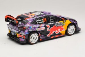 Ford Puma Rally1 #55 J. McErlean / E. Treacy Rally Monte Carlo 2025 IXO 1:18 18RMC231A Metal - imagen 2 de 6
