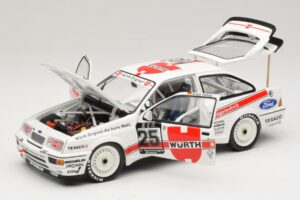 Ford Sierra RS500 #25 Zakspeed A. Hahne Winner DTM Nürburgring 1988 Minichamps 1:18 100888025 Metal - imagen 2 de 8