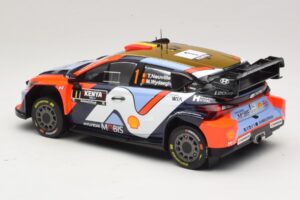 Hyundai i20 N Rally1 #1 T. Neuville / M. Wydaeghe Safari Rally Kenya 2025 IXO 1:18 18RMC247B Metal - imagen 5 de 6