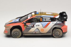 Hyundai i20 N Rally1 #8 O. Tanak / M. Jarveoja Safari Rally Kenya 2025 IXO 1:18 18RMC247A Metal - imagen 3 de 6