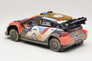 Hyundai i20 N Rally1 #8 O. Tanak / M. Jarveoja Safari Rally Kenya 2025 IXO 1:18 18RMC247A Metal - imagen 5 de 6