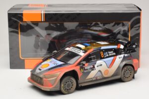Hyundai i20 N Rally1 #8 O. Tanak / M. Jarveoja Safari Rally Kenya 2025 IXO 1:18 18RMC247A Metal - imagen 6 de 6
