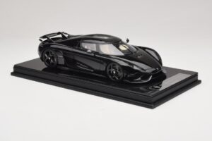 Koenigsegg Regera Negro Paquete de Carbono Interior Beige FrontiArt 1:18 REMC042 Resina - imagen 4 de 7