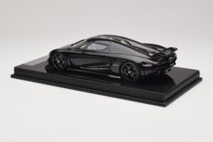 Koenigsegg Regera Negro Paquete de Carbono Interior Beige FrontiArt 1:18 REMC042 Resina - imagen 5 de 7