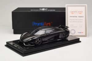 Koenigsegg Regera Negro Paquete de Carbono FrontiArt 1:18 F079-179 Resina - imagen 7 de 7