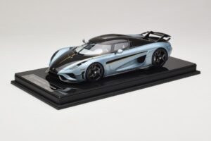 Koenigsegg Regera Azul Paquete de Carbono FrontiArt 1:18 F079-173 Resina