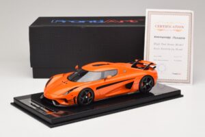 Koenigsegg Regera Naranja Paquete de Carbono FrontiArt 1:18 F071-153 Resina - imagen 7 de 7