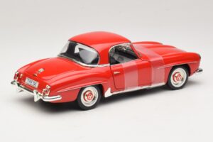 Mercedes 190 SL W121 Cupé Rojo ERTL 1:18 7465 Metal - imagen 2 de 6