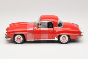 Mercedes 190 SL W121 Cupé Rojo ERTL 1:18 7465 Metal - imagen 3 de 6