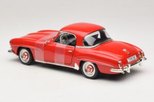 Mercedes 190 SL W121 Cupé Rojo ERTL 1:18 7465 Metal - imagen 5 de 6