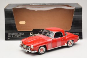 Mercedes 190 SL W121 Cupé Rojo ERTL 1:18 7465 Metal - imagen 6 de 6
