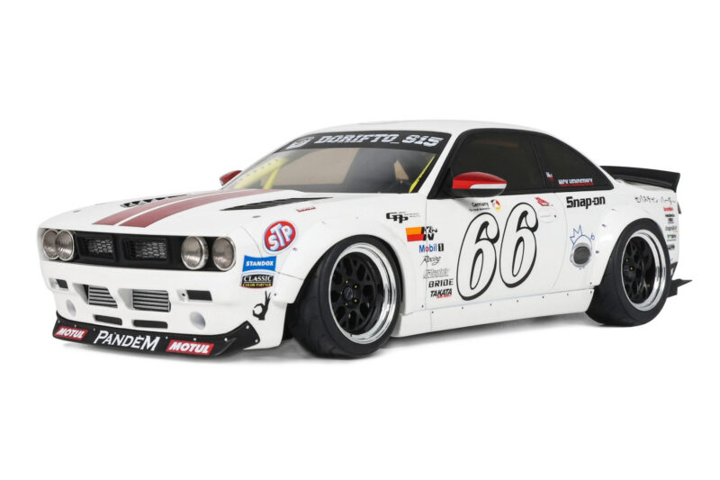 Nissan Silvia S14 Rocket Bunny Boss White Otto 1:18 OT1240 Resina