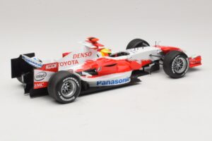 Panasonic Toyota Racing TF106 #12 R. Schumacher 2006 Minichamps 1:18 AM59557K Metal - imagen 2 de 7