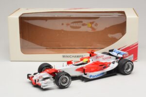 Panasonic Toyota Racing TF106 #12 R. Schumacher 2006 Minichamps 1:18 AM59557K Metal - imagen 7 de 7