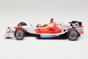 Panasonic Toyota Racing TF106 #12 R. Schumacher Presentation 2006 Minichamps 1:18 AM59553G Metal - imagen 3 de 6