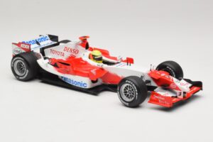 Panasonic Toyota Racing TF106 #12 R. Schumacher Presentation 2006 Minichamps 1:18 AM59553G Metal - imagen 4 de 6